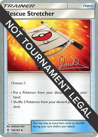 Rescue Stretcher - 2017 (Diego Cassiraga) (WCD) #130/145 Uncommon (Near Mint) World Championship Decks Pokemon: 2018