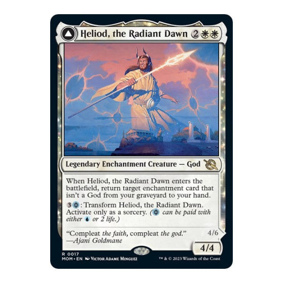 Heliod the Radiant Dawn (MOM) #17 Rare March of the Machine Magic: The Gathering: 2023