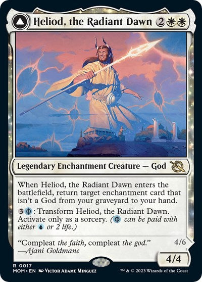 Heliod the Radiant Dawn (MOM) #17 Rare March of the Machine Magic: The Gathering: 2023