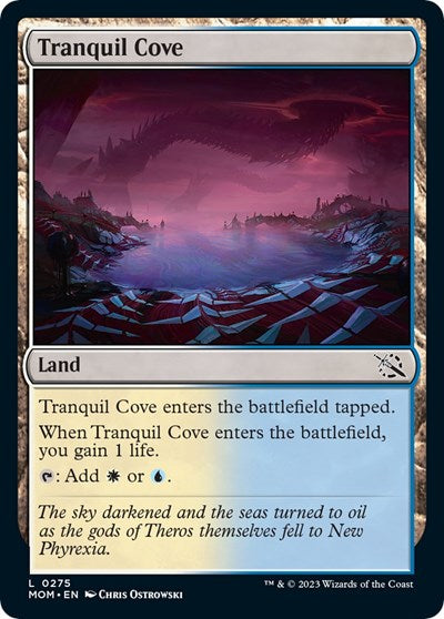 Tranquil Cove (MOM) #275 Common (Lightly Played) March of the Machine Magic: The Gathering: 2023