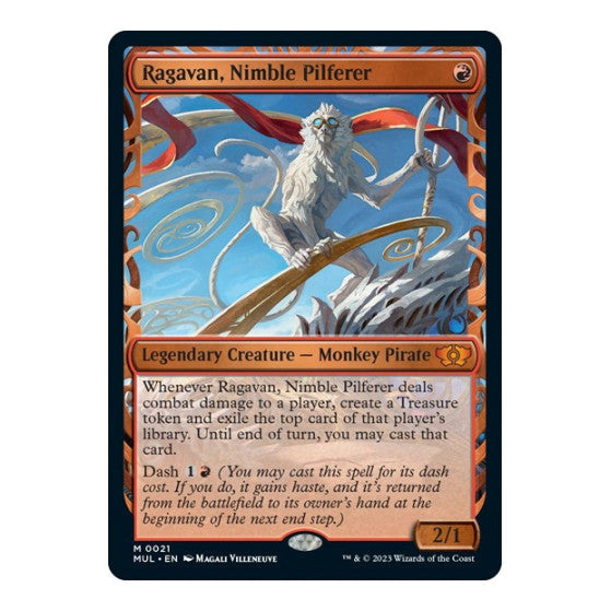 Ragavan Nimble Pilferer (MUL) #21 Mythic Rare (Near Mint) March of the Machine: Multiverse Legends Magic: The Gathering: 2023