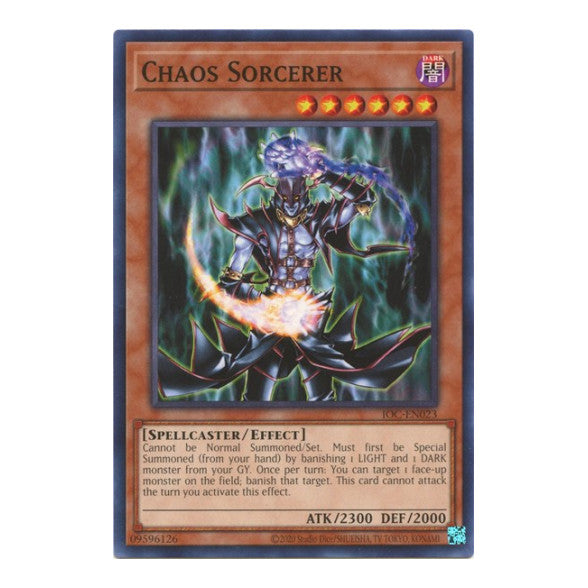 Chaos Sorcerer (IOC-EN) #IOC-EN023 Common (Unlimited Near Mint) Invasion of Chaos (25th Anniversary Edition) YuGiOh: 2023