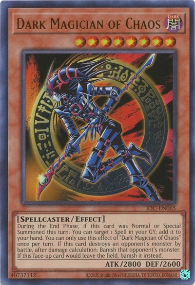 Dark Magician of Chaos (IOC-EN) #IOC-EN065 Ultra Rare (Unlimited Near Mint) Invasion of Chaos (25th Anniversary Edition) YuGiOh: 2023