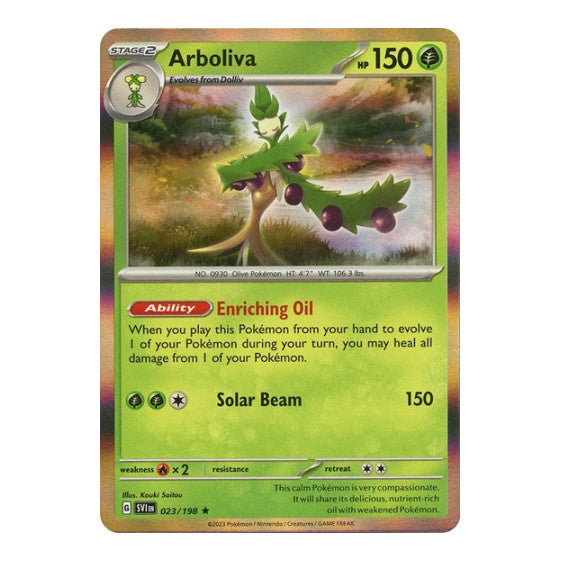 Arboliva (SVI) #023/198 Rare (Holofoil Lightly Played) SV01: Scarlet & Violet Base Set Pokemon: 2023