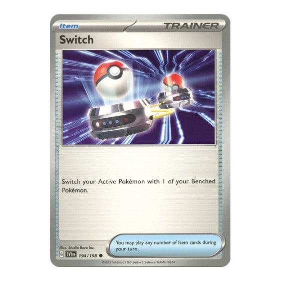 Switch (SVI) #194/198 Common SV01: Scarlet & Violet Base Set Pokemon: 2023