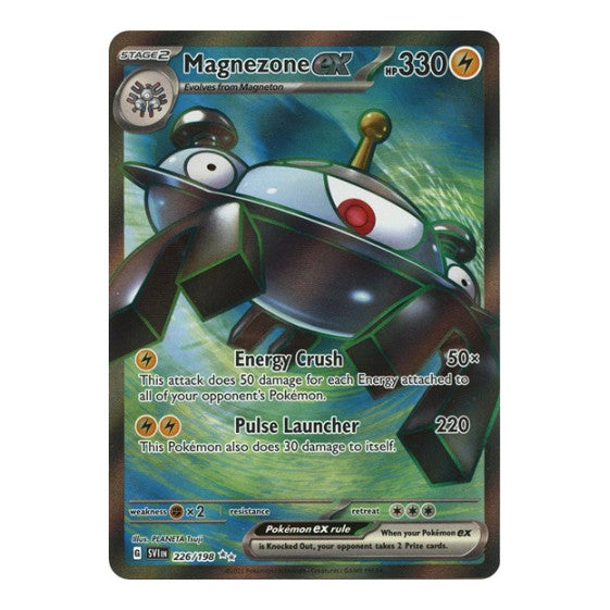 Magnezone ex 226 198 (SVI) #226/198 Ultra Rare (Holofoil Near Mint) SV01: Scarlet & Violet Base Set Pokemon: 2023