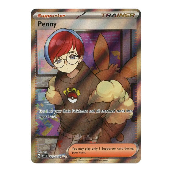 Penny 239 198 (SVI) #239/198 Ultra Rare (Holofoil Near Mint) SV01: Scarlet & Violet Base Set Pokemon: 2023