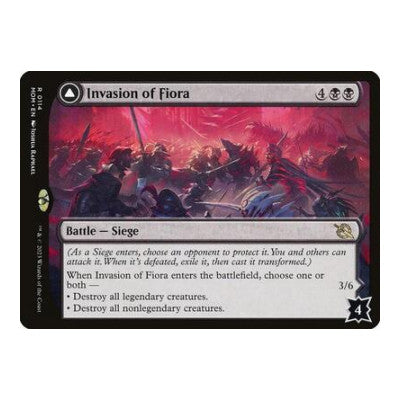 Invasion of Fiora (MOM) #114 Rare (Foil Lightly Played) March of the Machine Magic: The Gathering: 2023