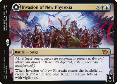 Invasion of New Phyrexia (MOM) #239 Mythic Rare (Lightly Played) March of the Machine Magic: The Gathering: 2023
