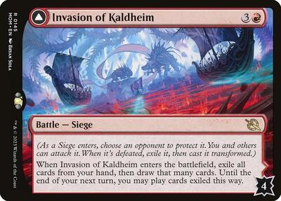 Invasion of Kaldheim (MOM) #145 Rare (Lightly Played) March of the Machine Magic: The Gathering: 2023