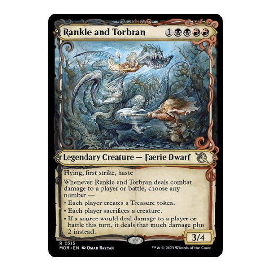 Rankle and Torbran Showcase (MOM) #315 Rare March of the Machine Magic: The Gathering: 2023