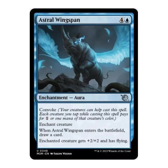 Astral Wingspan (MOM) #48 Uncommon March of the Machine Magic: The Gathering: 2023