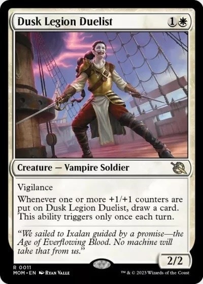 Dusk Legion Duelist (MOM) #11 Rare March of the Machine Magic: The Gathering: 2023