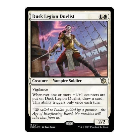 Dusk Legion Duelist (MOM) #11 Rare March of the Machine Magic: The Gathering: 2023