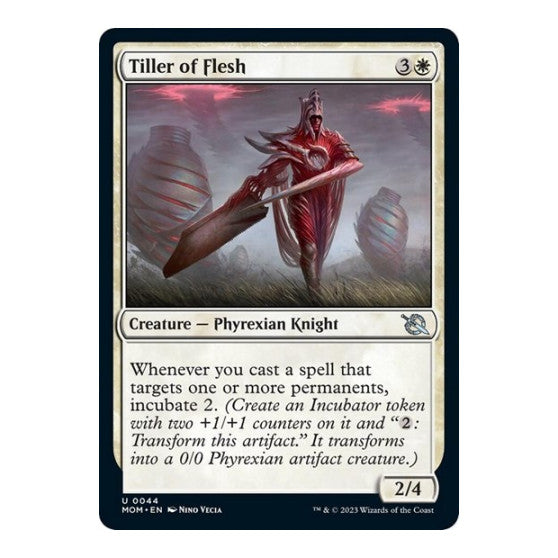 Tiller of Flesh (MOM) #44 Uncommon (Lightly Played) March of the Machine Magic: The Gathering: 2023