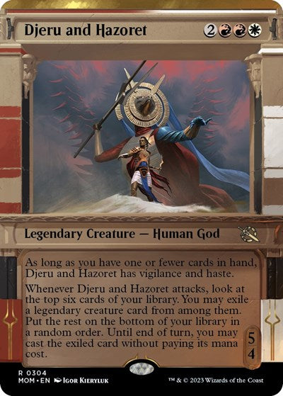 Djeru and Hazoret Showcase (MOM) #304 Rare March of the Machine Magic: The Gathering: 2023