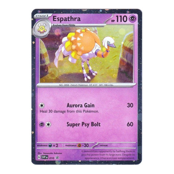 Espathra - 010 (SVP) #010 Promo (Holofoil Lightly Played) SV: Scarlet & Violet Promo Cards Pokemon: 2023