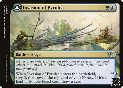 Invasion of Pyrulea (MOM) #240 Uncommon (Lightly Played) March of the Machine Magic: The Gathering: 2023