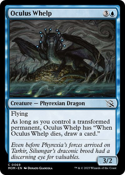 Oculus Whelp (MOM) #69 Common (Lightly Played) March of the Machine Magic: The Gathering: 2023