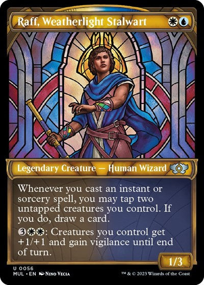 Raff Weatherlight Stalwart (MUL) #56 Uncommon (Lightly Played) March of the Machine: Multiverse Legends Magic: The Gathering: 2023