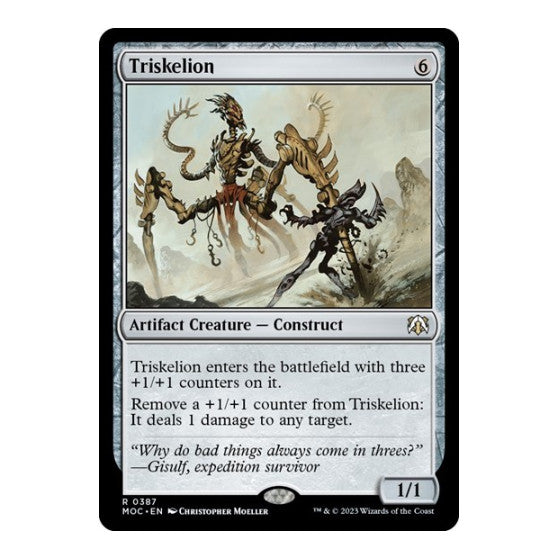 Triskelion (MOC) #387 Rare (Lightly Played) Commander: March of the Machine Magic: The Gathering: 2023