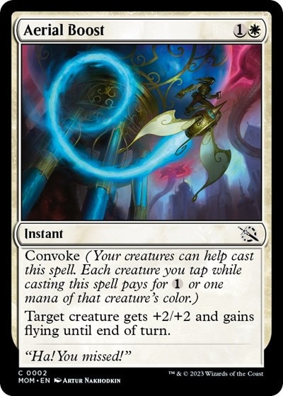 Aerial Boost (MOM) #2 Common March of the Machine Magic: The Gathering: 2023