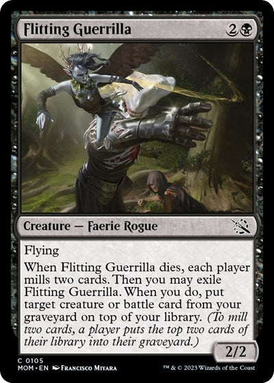 Flitting Guerrilla (MOM) #105 Common March of the Machine Magic: The Gathering: 2023