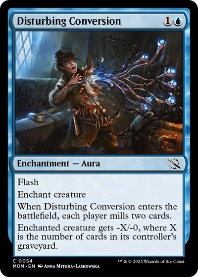 Disturbing Conversion (MOM) #54 Common March of the Machine Magic: The Gathering: 2023