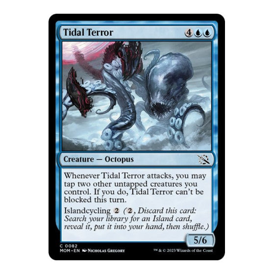 Tidal Terror (MOM) #82 Common March of the Machine Magic: The Gathering: 2023
