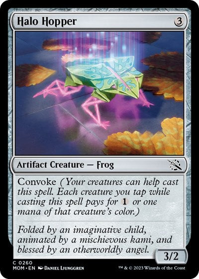 Halo Hopper (MOM) #260 Common (Lightly Played) March of the Machine Magic: The Gathering: 2023