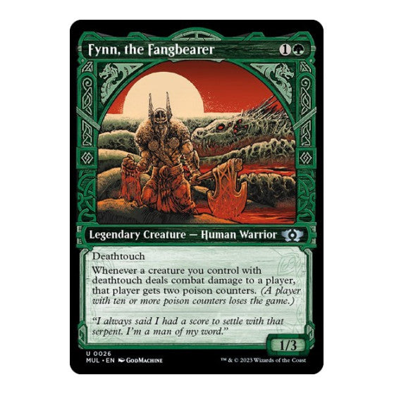 Fynn the Fangbearer (MUL) #26 Uncommon March of the Machine: Multiverse Legends Magic: The Gathering: 2023