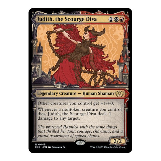 Judith the Scourge Diva (MUL) #45 Rare March of the Machine: Multiverse Legends Magic: The Gathering: 2023