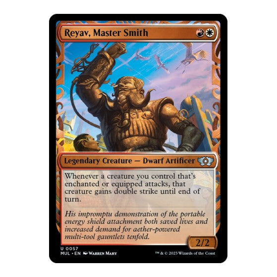 Reyav Master Smith (MUL) #57 Uncommon March of the Machine: Multiverse Legends Magic: The Gathering: 2023