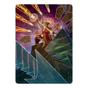 Quintorius, Loremaster Art Card (63/81) (ASMOM) #63 Special (Lightly Played) Art Series: March of the Machine Magic: The Gathering: 2023