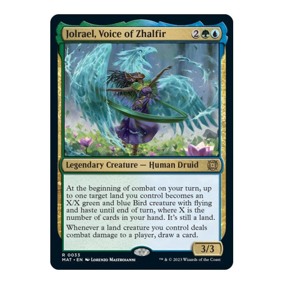 Jolrael Voice of Zhalfir (MAT) #33 Rare (Near Mint) March of the Machine: The Aftermath Magic: The Gathering: 2023