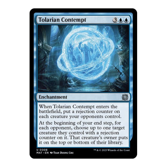 Tolarian Contempt (MAT) #8 Uncommon March of the Machine: The Aftermath Magic: The Gathering: 2023