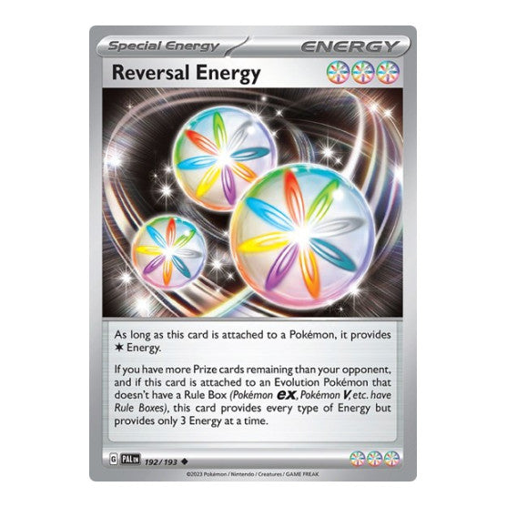Reversal Energy (PAL) #192/193 Uncommon (Reverse Holofoil Near Mint) SV02: Paldea Evolved Pokemon: 2023