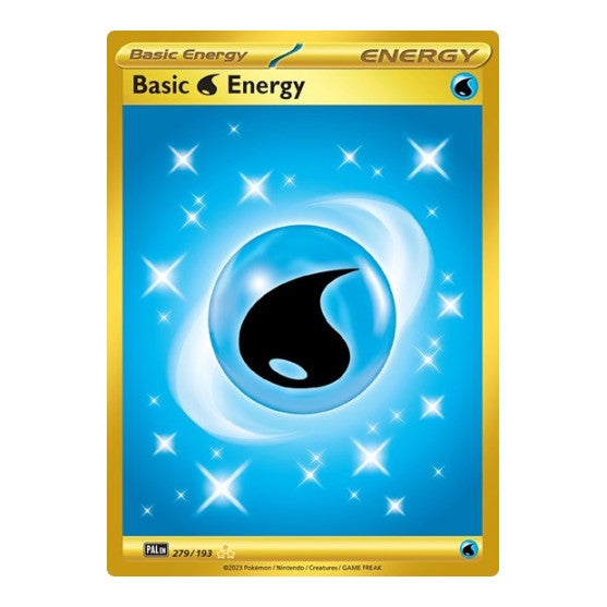 Basic Water Energy 279 193 (PAL) #279/193 Hyper Rare (Holofoil Near Mint) SV02: Paldea Evolved Pokemon: 2023