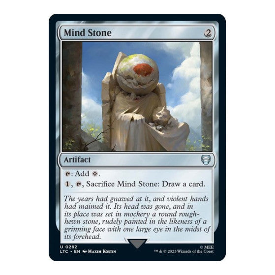 Mind Stone (LTC) #282 Uncommon Commander: The Lord of the Rings: Tales of Middle-earth Magic: The Gathering: 2023