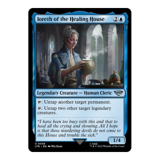 Ioreth of the Healing House (LTR) #56 Uncommon (Lightly Played) Universes Beyond: The Lord of the Rings: Tales of Middle-earth Magic: The Gathering: 2023