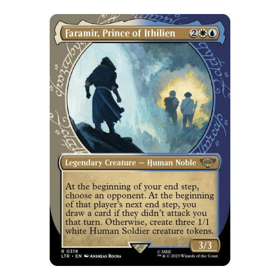 Faramir Prince of Ithilien Showcase (LTR) #319 Rare (Lightly Played) Universes Beyond: The Lord of the Rings: Tales of Middle-earth Magic: The Gathering: 2023