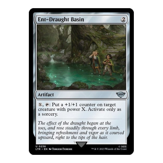 Ent Draught Basin (LTR) #238 Uncommon Universes Beyond: The Lord of the Rings: Tales of Middle-earth Magic: The Gathering: 2023