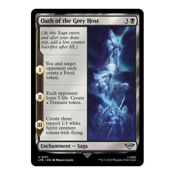 Oath of the Grey Host (LTR) #101 Uncommon Universes Beyond: The Lord of the Rings: Tales of Middle-earth Magic: The Gathering: 2023