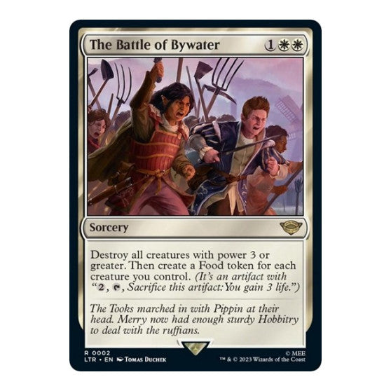 The Battle of Bywater (LTR) #2 Rare (Lightly Played) Universes Beyond: The Lord of the Rings: Tales of Middle-earth Magic: The Gathering: 2023