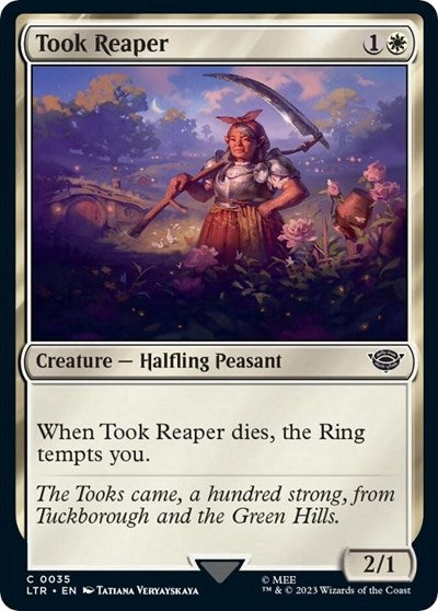 Took Reaper (LTR) #35 Common (Lightly Played) Universes Beyond: The Lord of the Rings: Tales of Middle-earth Magic: The Gathering: 2023