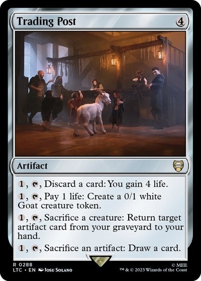 Trading Post (LTC) #288 Rare (Lightly Played) Commander: The Lord of the Rings: Tales of Middle-earth Magic: The Gathering: 2023