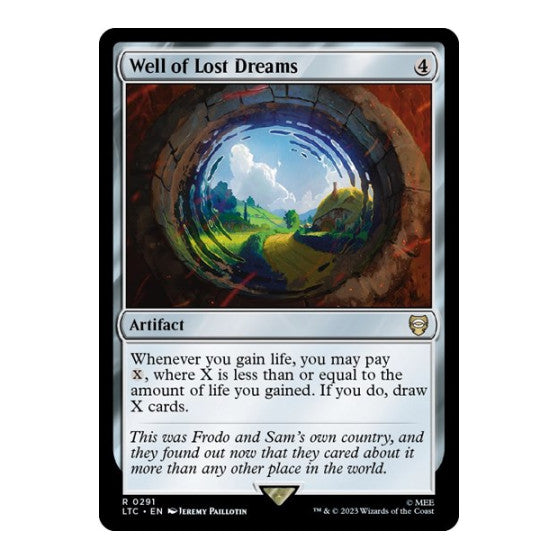 Well of Lost Dreams (LTC) #291 Rare (Lightly Played) Commander: The Lord of the Rings: Tales of Middle-earth Magic: The Gathering: 2023