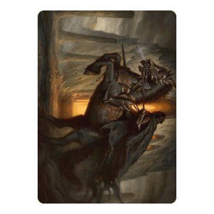 Nazgul Art Card (ASLTR) #53 Special (Lightly Played) Art Series: Universes Beyond: The Lord of the Rings: Tales of Middle-earth Magic: The Gathering: 2023