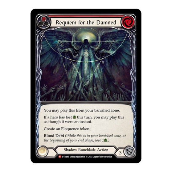 Requiem for the Damned (DTD) #DTD141 Majestic (Lightly Played) Dusk till Dawn Flesh and Blood TCG: 2023