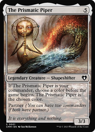 The Prismatic Piper (CMM) #1 Special (Lightly Played) Commander Masters Magic: The Gathering: 2023